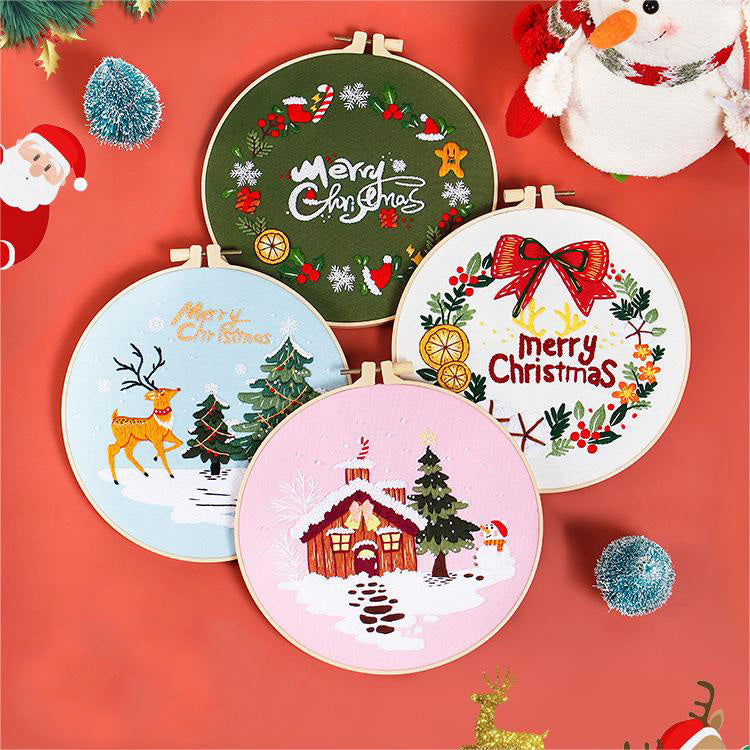 Christmas Wonderland Embroidery Kit series