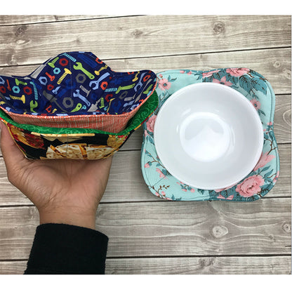 Microwave Bowl Cozy Pattern Template