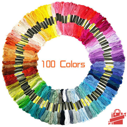 Colorful Embroidery Floss Set: Add a Splash of Color to Your Creations