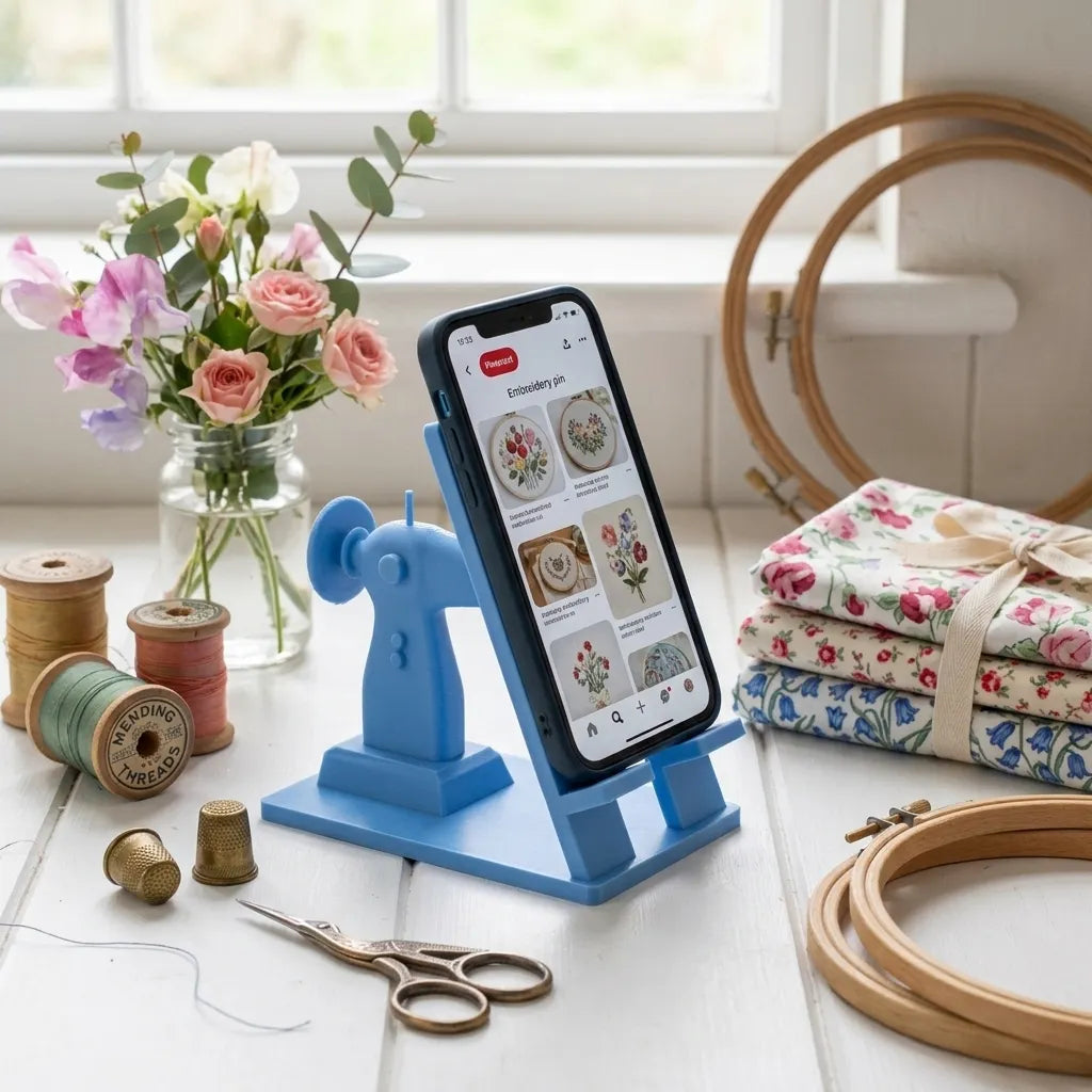 Sewing Machine Phone Stand