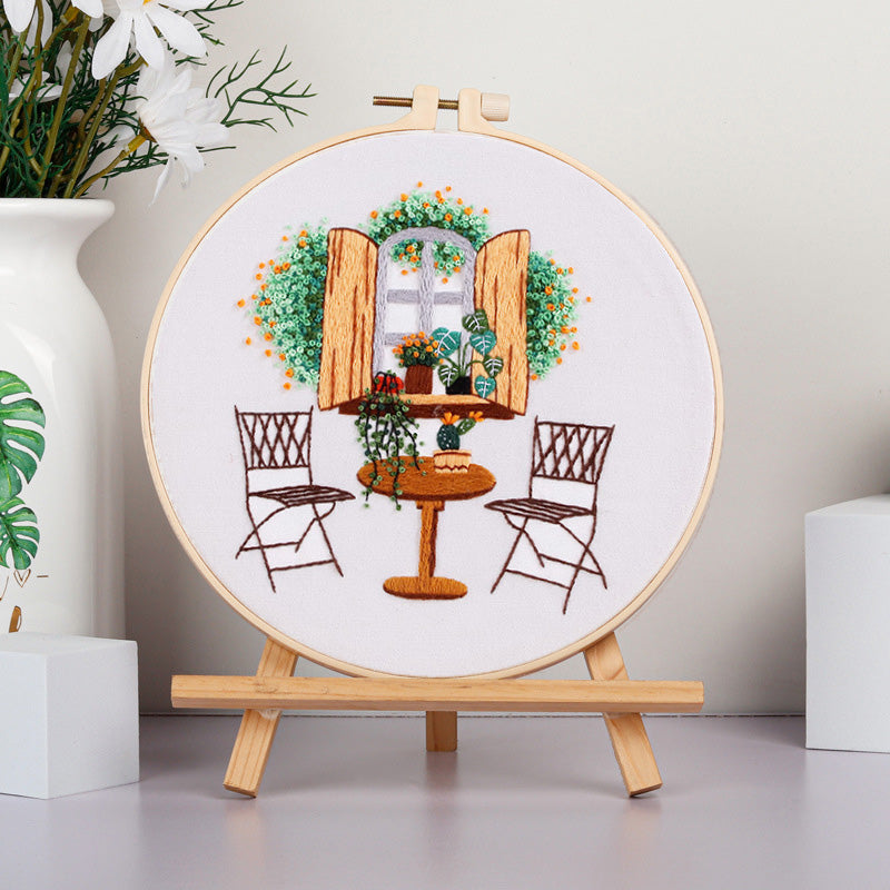 Courtyard Dreams Embroidery Kit Series