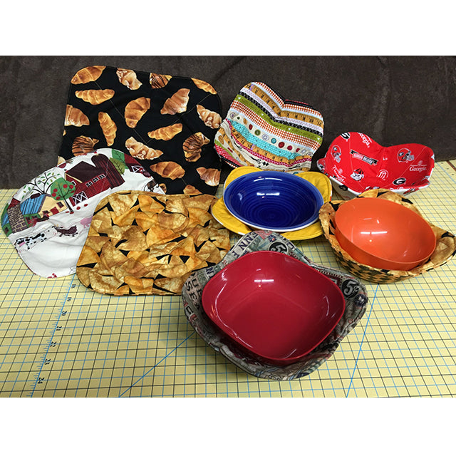 Microwave Bowl Cozy Pattern Template
