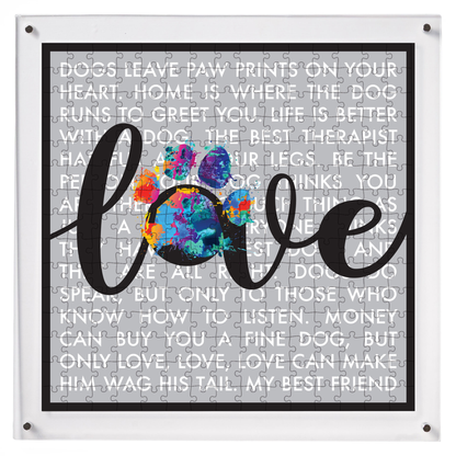 Hangable Acrylic Puzzle | Paw & Love