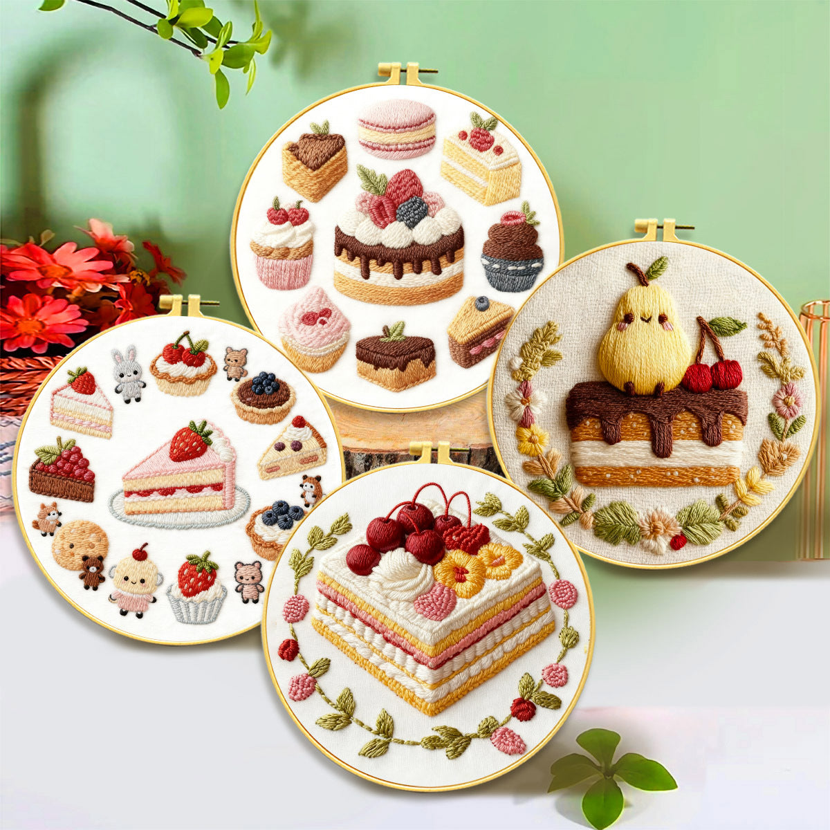 Sweet Treats Embroidery Kit
