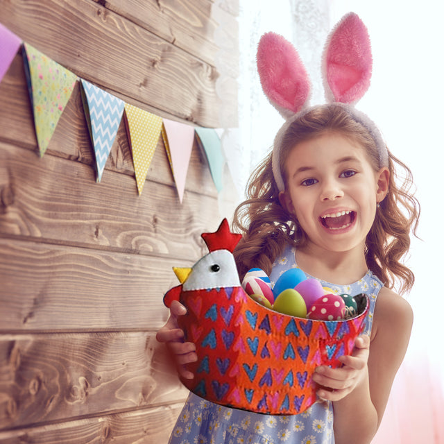 Cute Egg Basket Template Set- With Instructions