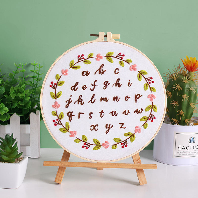 Embroidery A-Z Stitches Learner Kits for Beginner