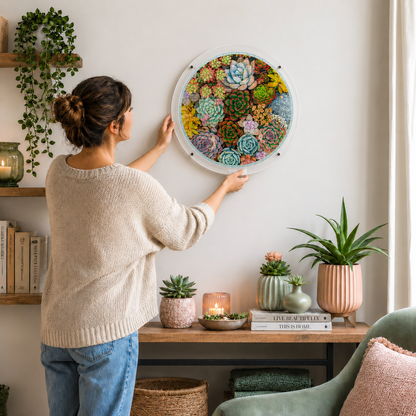 Hangable Acrylic Puzzle | Botanical Bloom