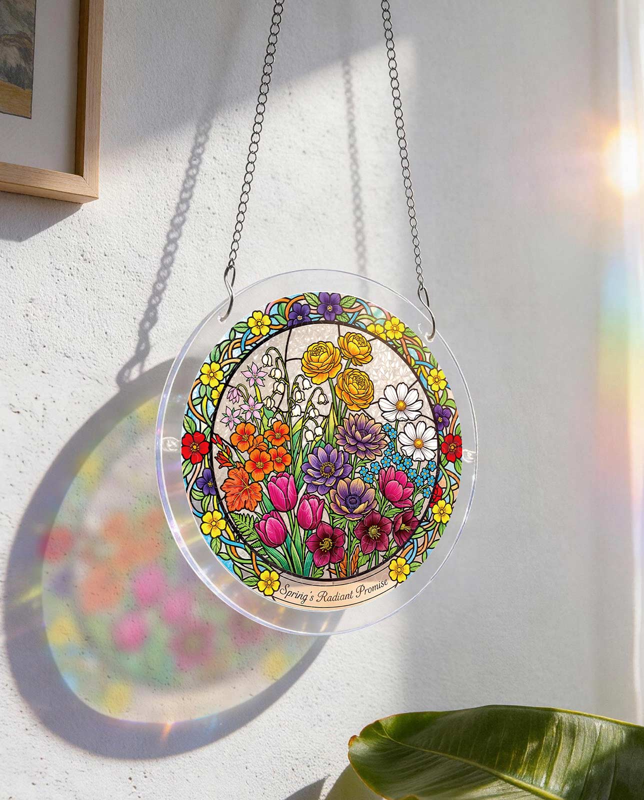 Acrylic Jigsaw Puzzle Suncatcher - Springâ€TMs Radiant Promise