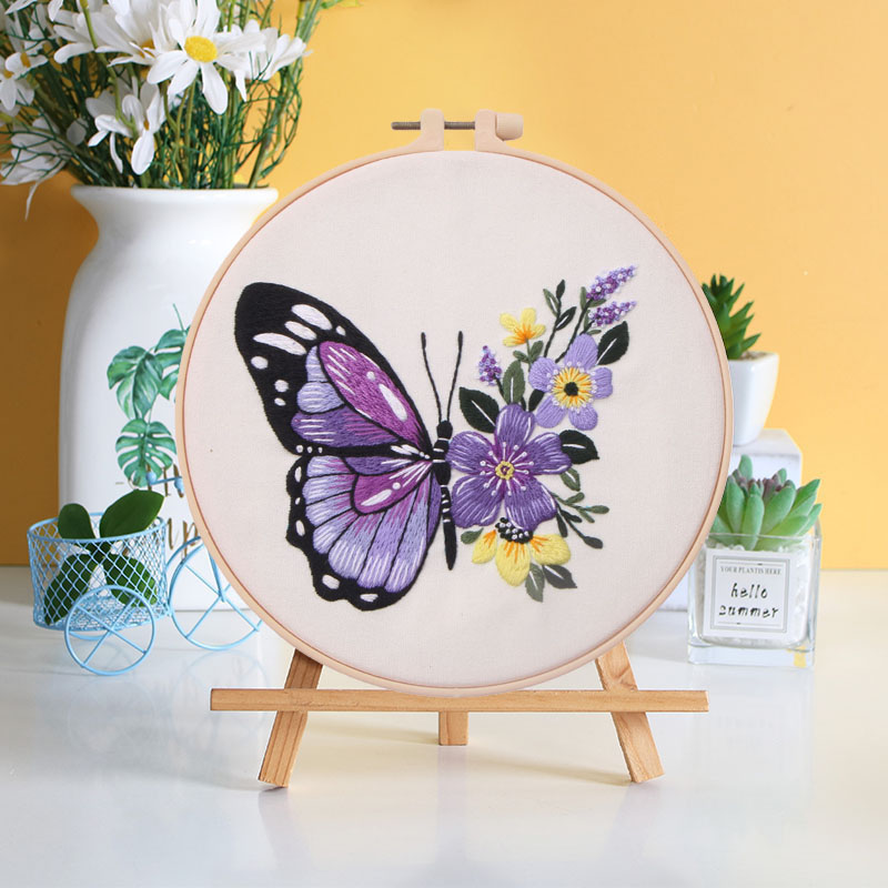 Butterfly Garden - Themed DIY Embroidery Kits