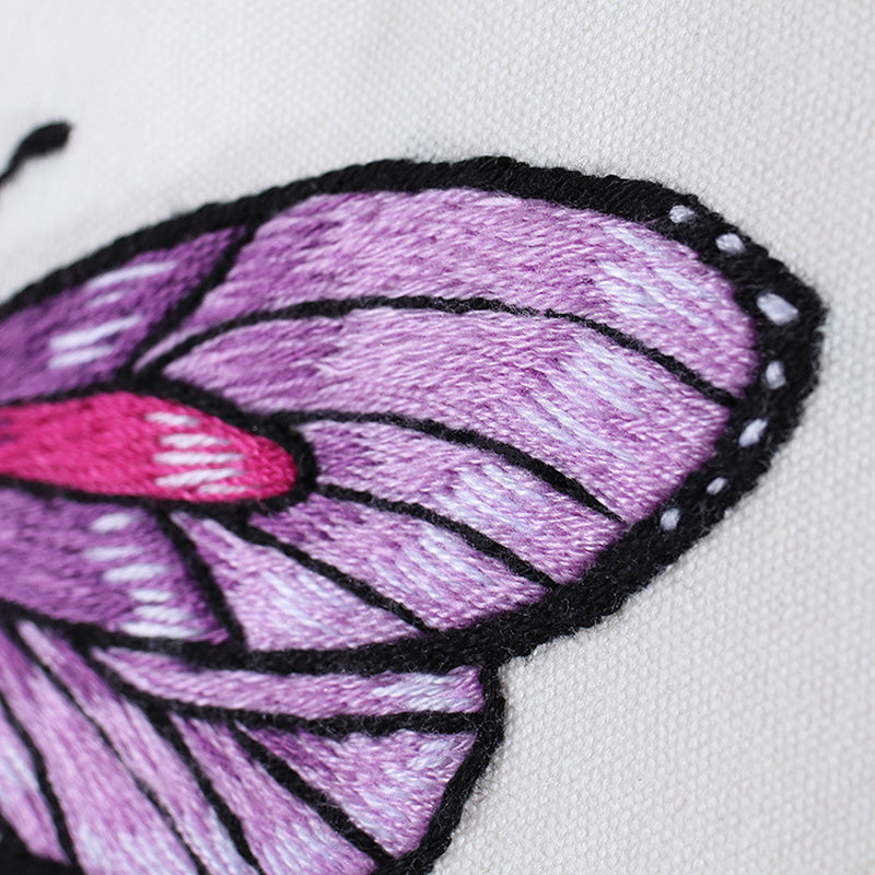 Embroidery Hoop Butterfly Kit 2 for Beginner