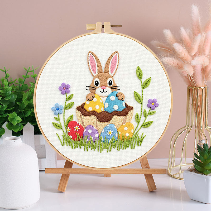 Easter Bunny - Themed DIY Embroidery Kits