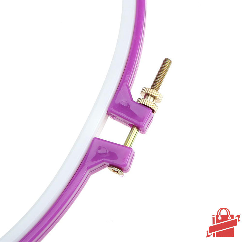 EasyStitch Plastic Embroidery Hoop Set - 5 Sizes