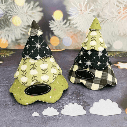 Tabletop Christmas Tree Sewing Template Ruler Set-With Instructions