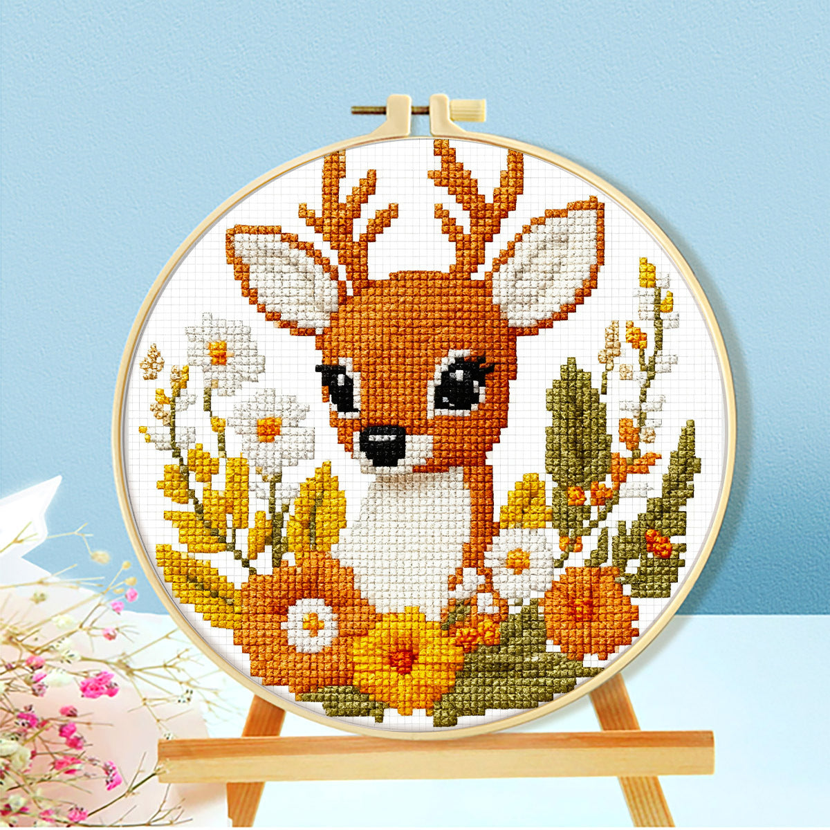 Whimsical Wildlife Embroidery Kit