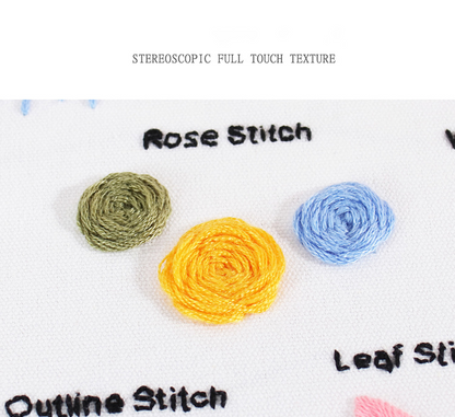 Stitch Sampler Embroidery Kit