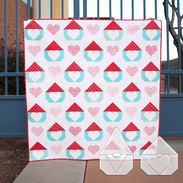 DIY Christmas Gnomes Quilt Template Set - With Instructions