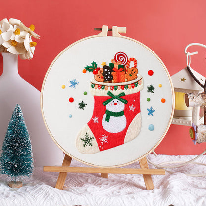 Festive Christmas Embroidery Kit