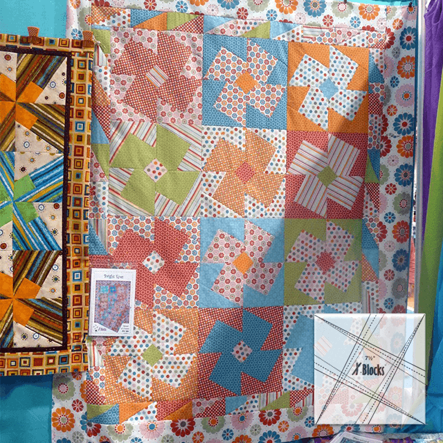 X-Blocks Quilt Template Set - With Instructions
