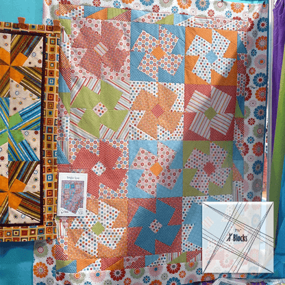 X-Blocks Quilt Template Set - With Instructions