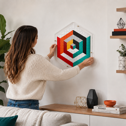 Hangable Acrylic Puzzle | Abstract Harmony