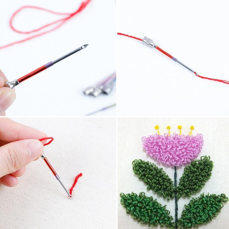 Embroidery Stitching Punch Needles (7 PCS)