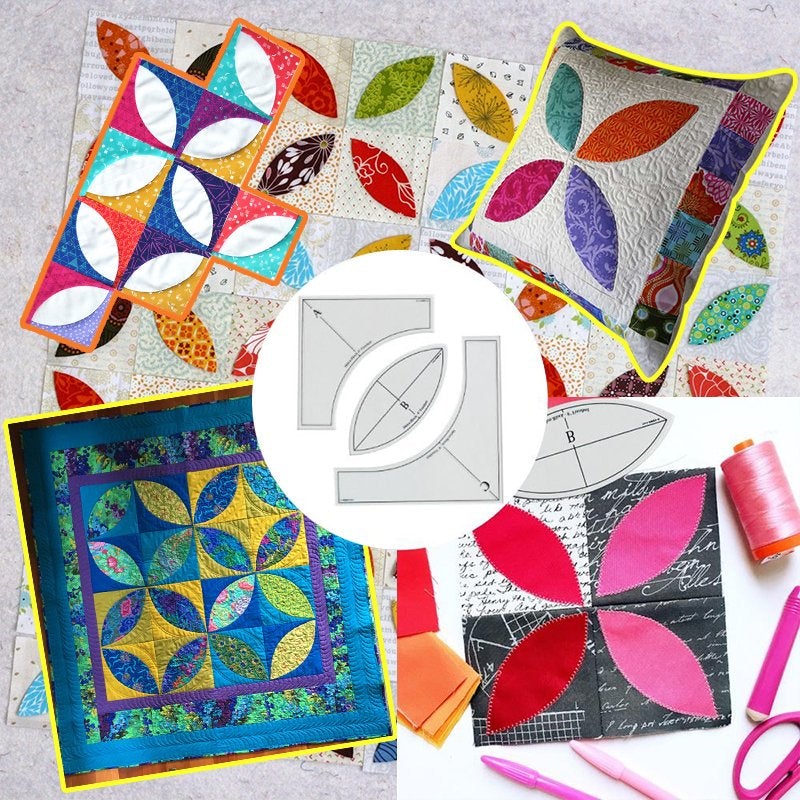 Quick Curve Quilt Template Set