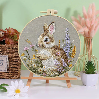 Bunny Blossom Embroidery Kit