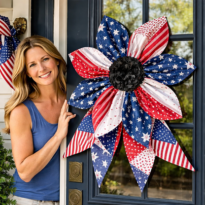 The Heritage Bloom Wreath & Bow: Multi-Piece Sewing Template Set- With Instructions