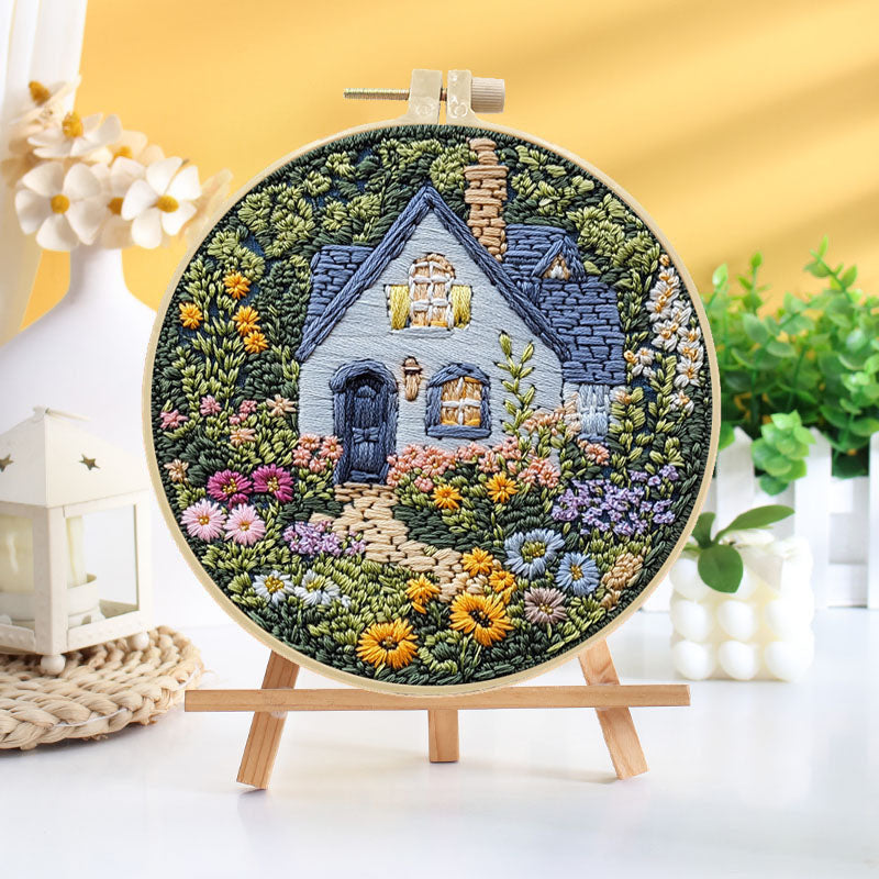 Cottage Garden Embroidery Kit