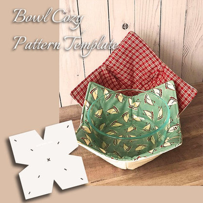 Microwave Bowl Cozy Pattern Template