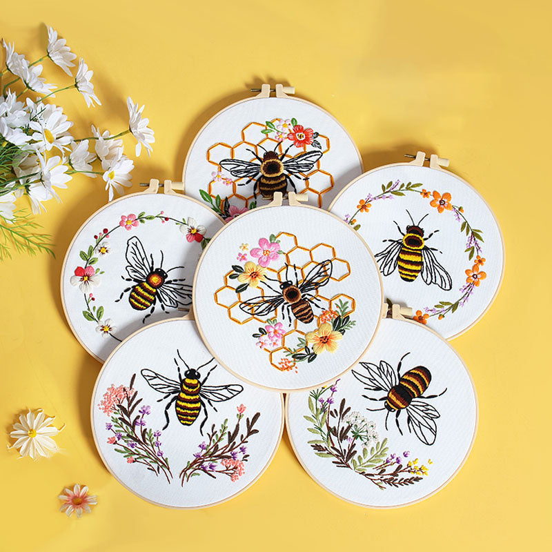 Honeycomb - Themed DIY Embroidery Kits