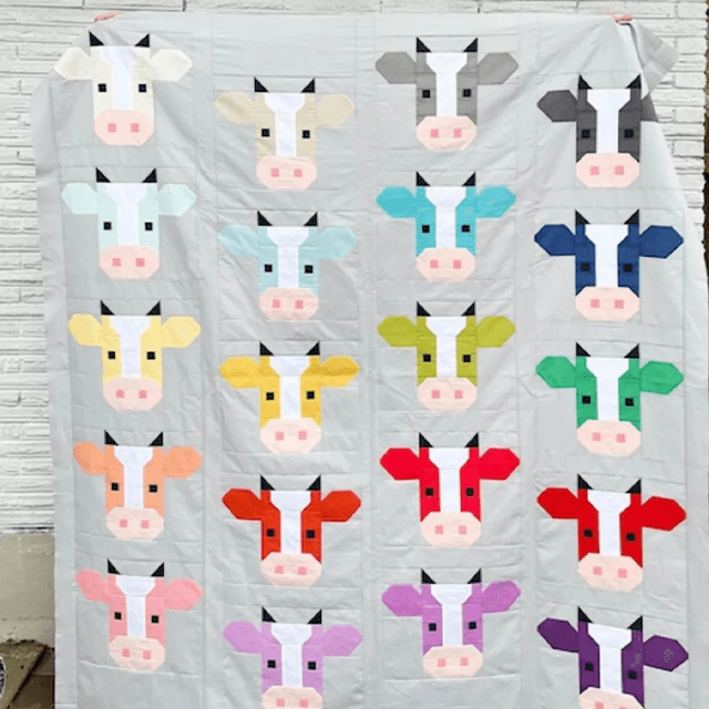Annabelle Quilt Sewing Templates - With Instructions