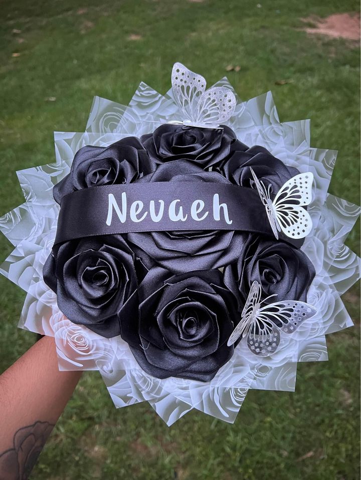 Eternal Roses - HandMade From Satin Ribbon(Never Wither)