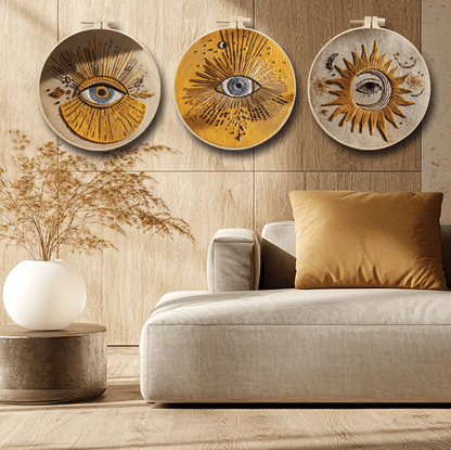 Mystic Eye  Embroidery Kit