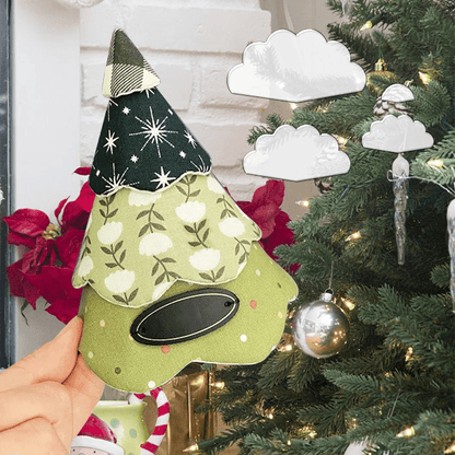 Tabletop Christmas Tree Sewing Template Ruler Set-With Instructions