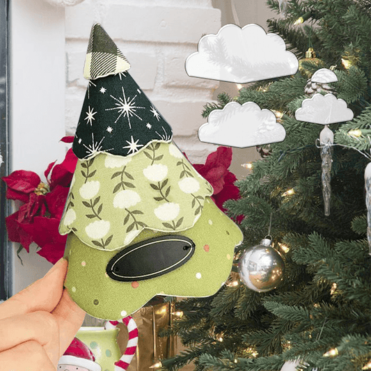 Tabletop Christmas Tree Sewing Template Ruler Set-With Instructions