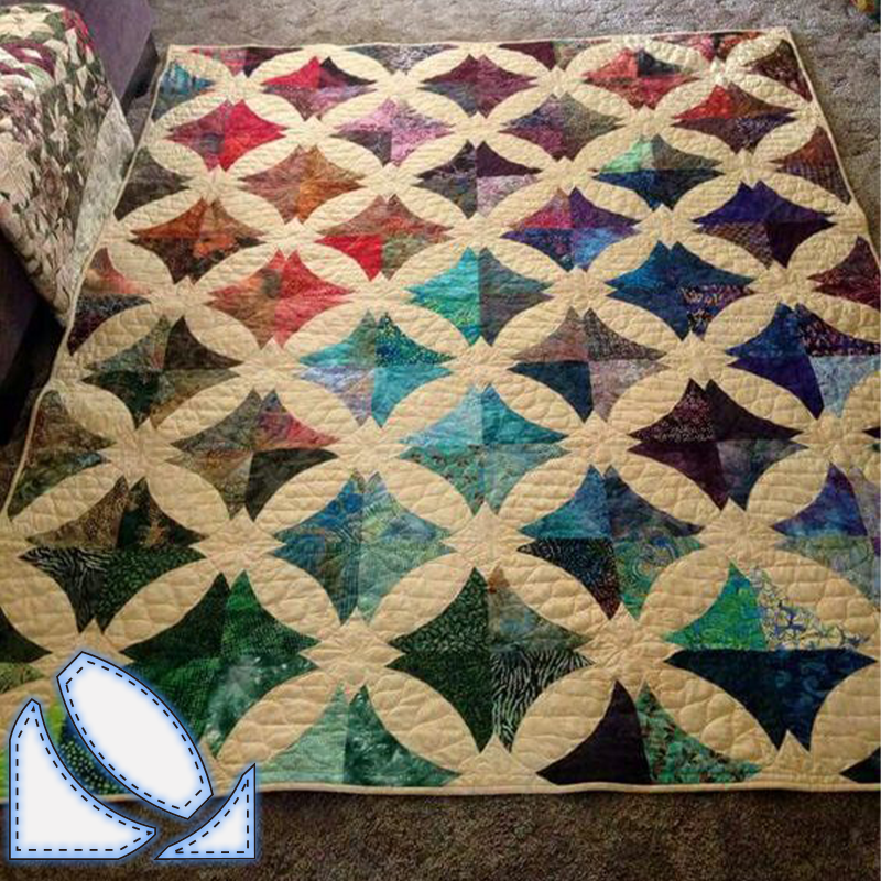 Victor's Bouquet Quilt Template Set- With Instructions