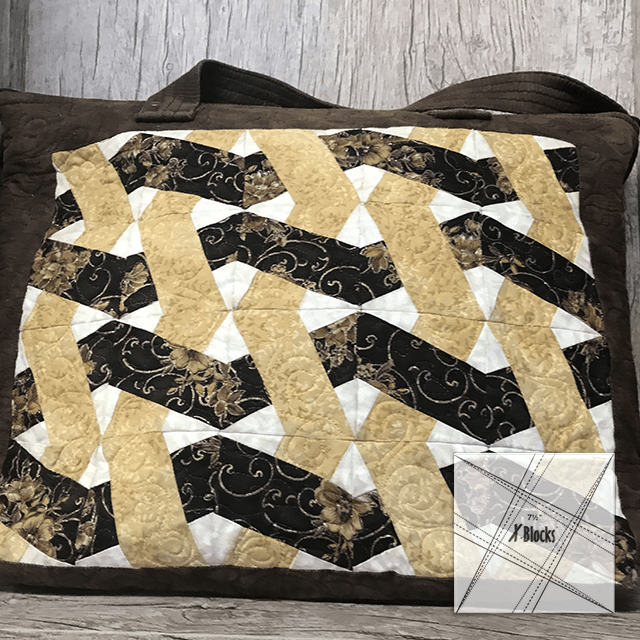 X-Blocks Quilt Template Set - With Instructions
