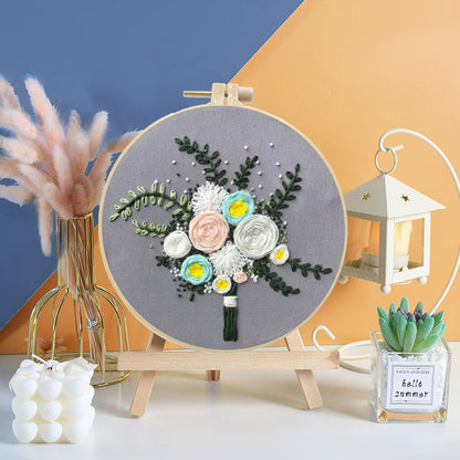 Blooming Bouquet Embroidery Kit