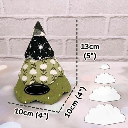 Tabletop Christmas Tree Sewing Template Ruler Set-With Instructions
