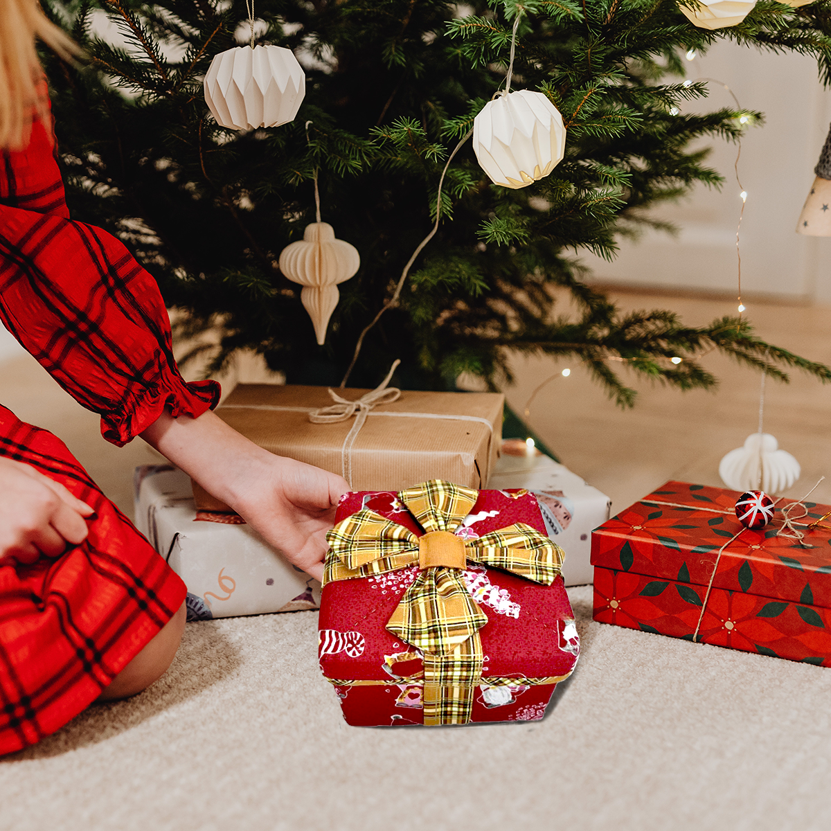 Fabric Gift Boxes Quilting Set —With  Tutorial