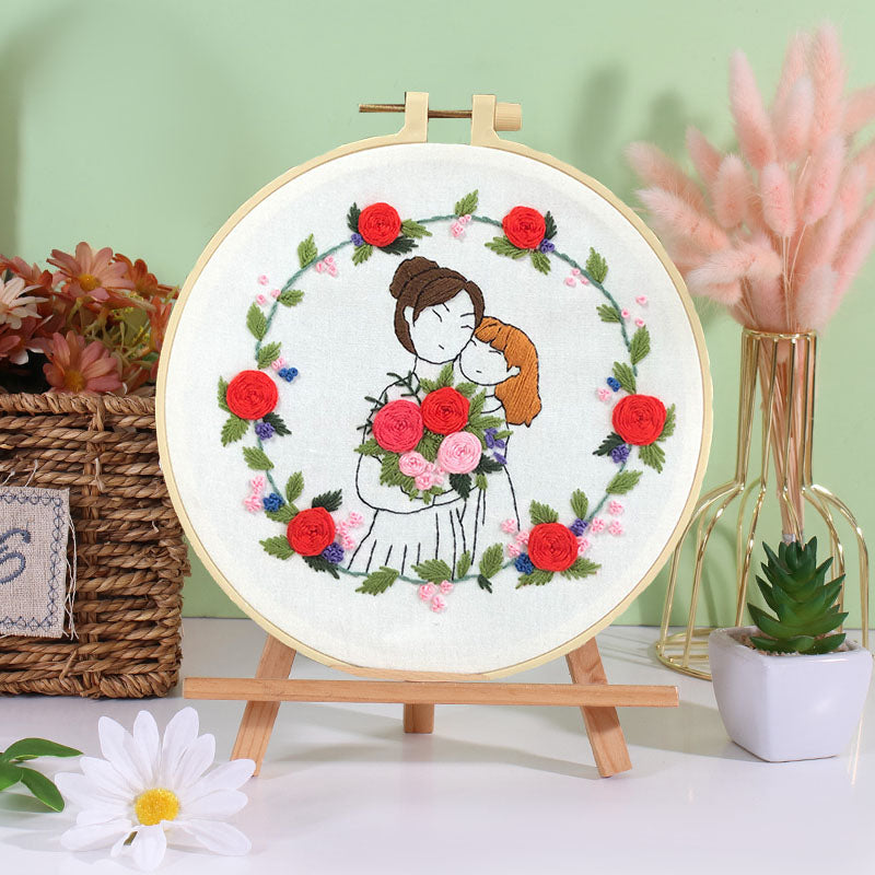 Mother's Day Embroidery Kit