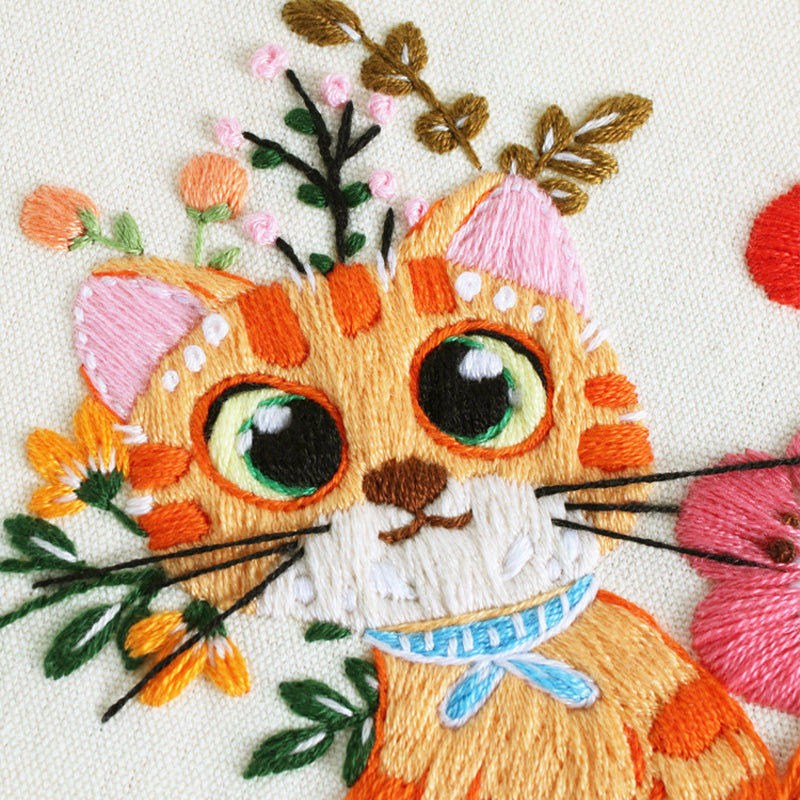 Animals Embroidery Kits Set for Beginner
