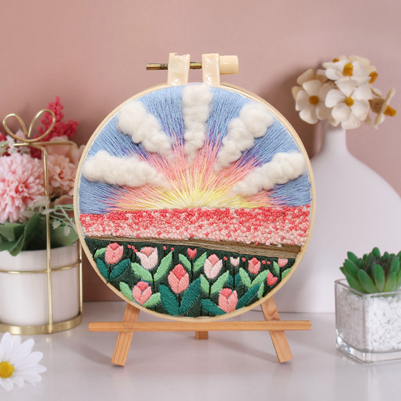 Scenic Landscape Embroidery Kit Embroidery Kit