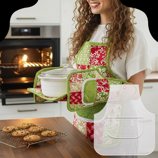 Apron Hot Pads Acrylic Template  - With Instructions