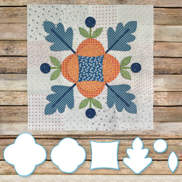 Prairie Meadow Sew Template Set - (With Instructions)