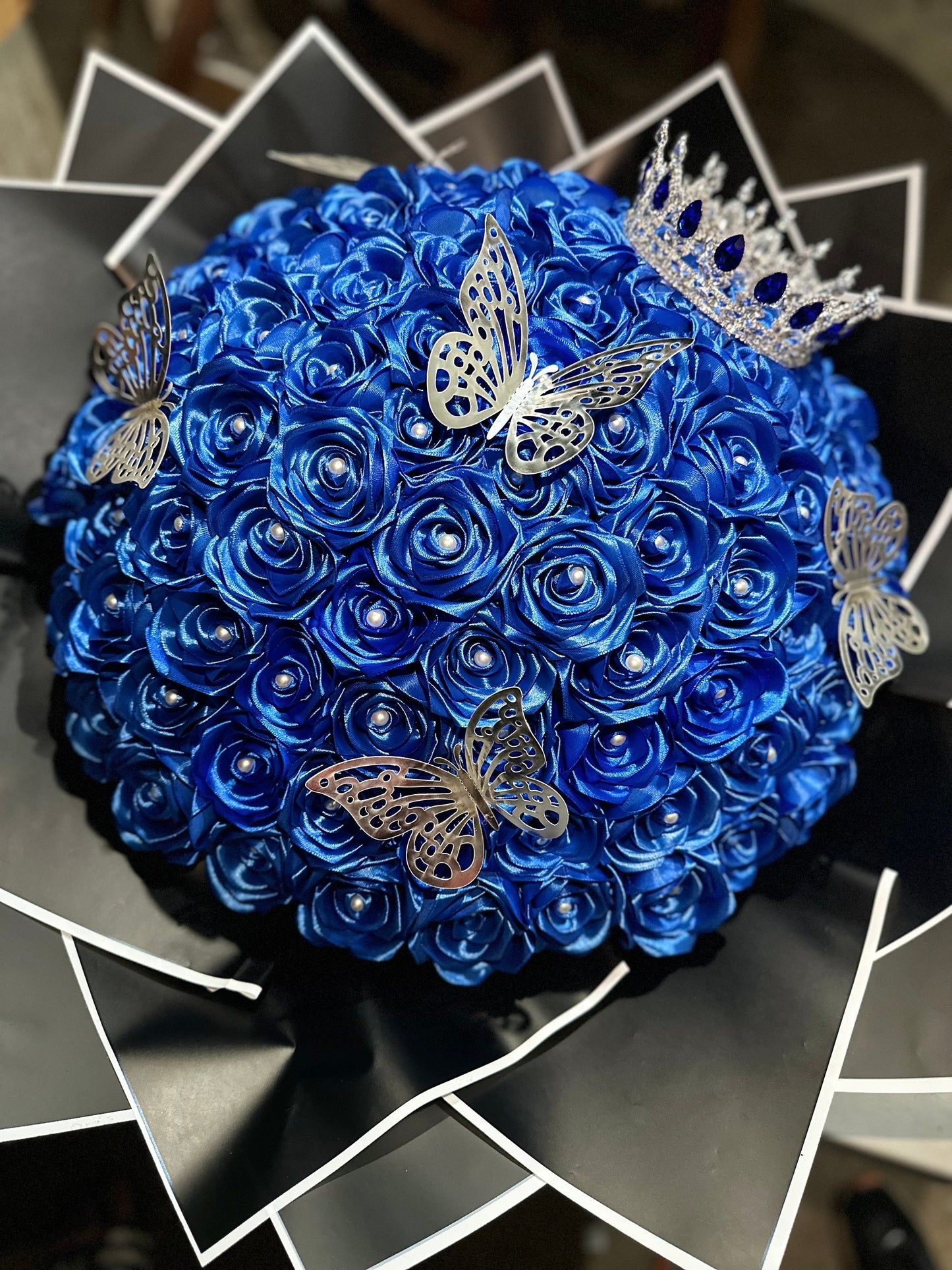 Eternal Roses - HandMade From Satin Ribbon(Never Wither)