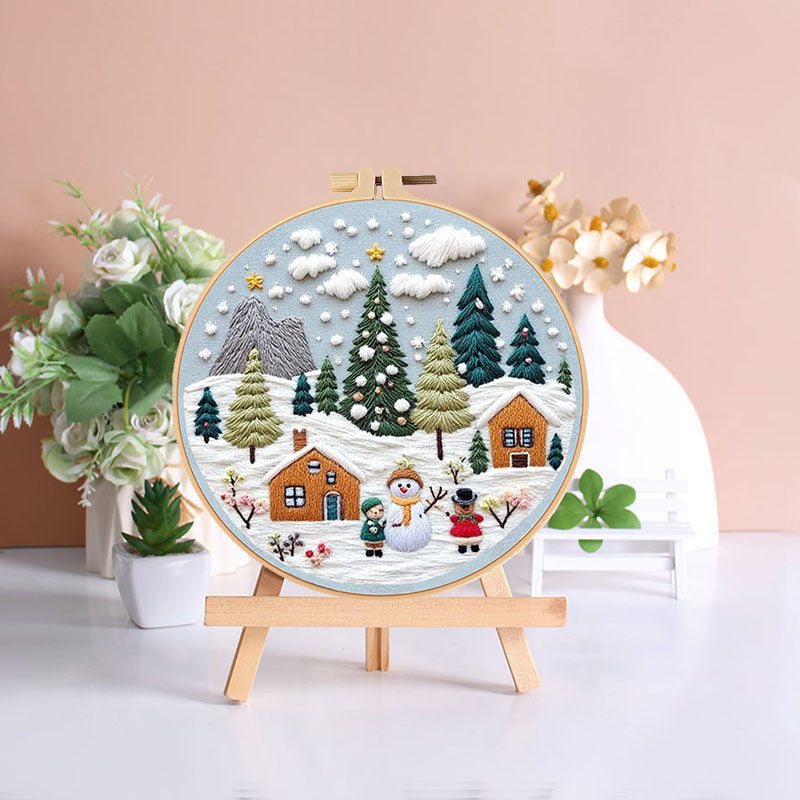 Winter Wonderland - Themed DIY Embroidery Kits