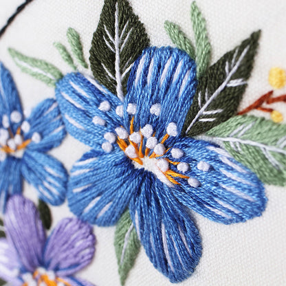 Embroidery Hoop Butterfly Kit 2 for Beginner
