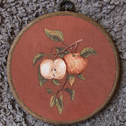 Rubbyoo Embroidery Kit-  Apple